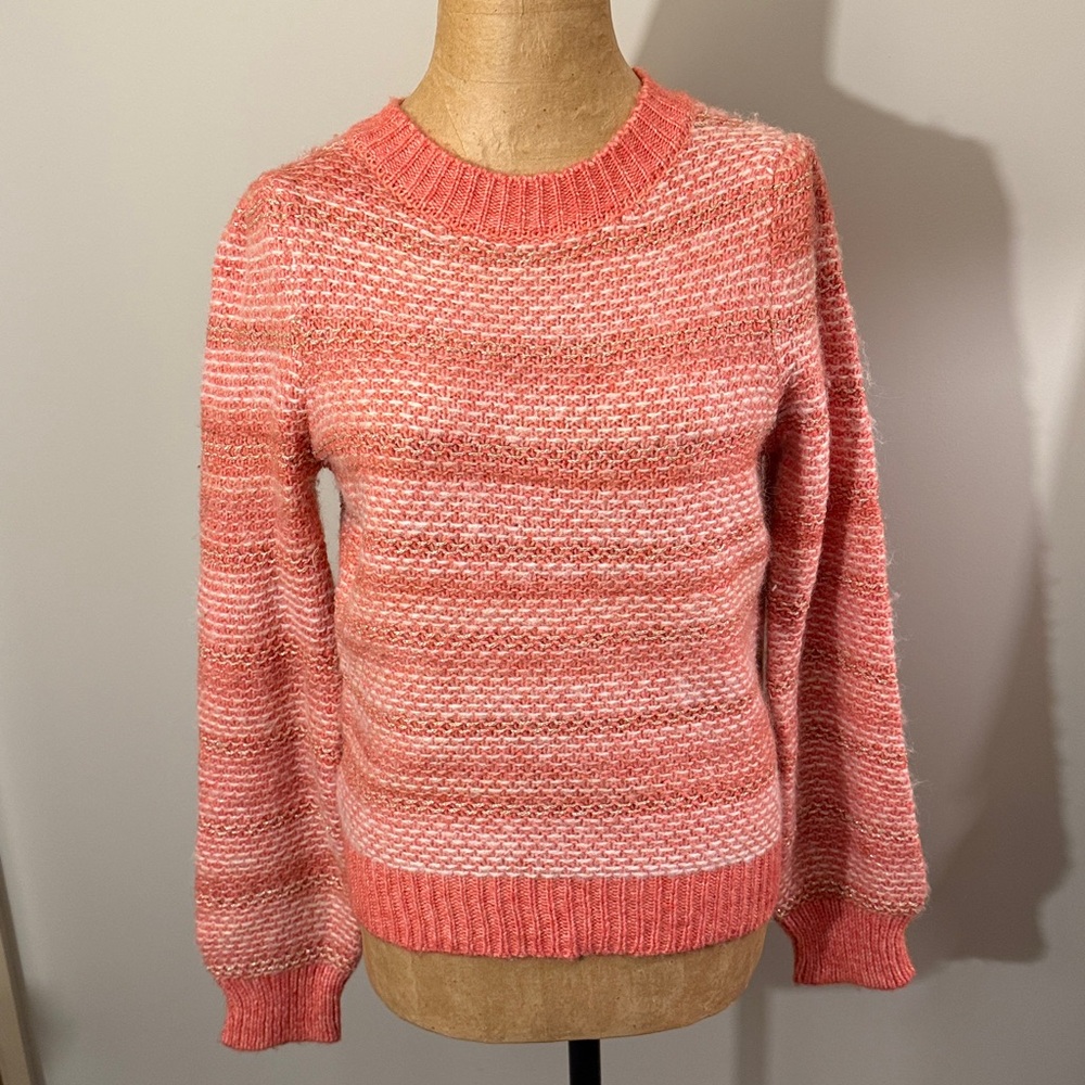 C.C Women's  orange Pink Sweater
